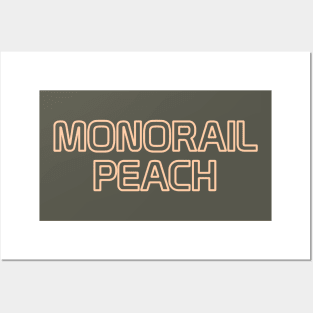 Monorail Peach Posters and Art